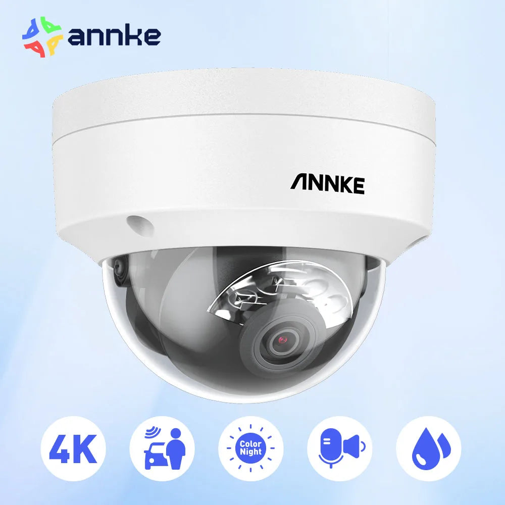 ANNKE 4K Smart Dual Light IP67 IK08 Network Camera 8MP
