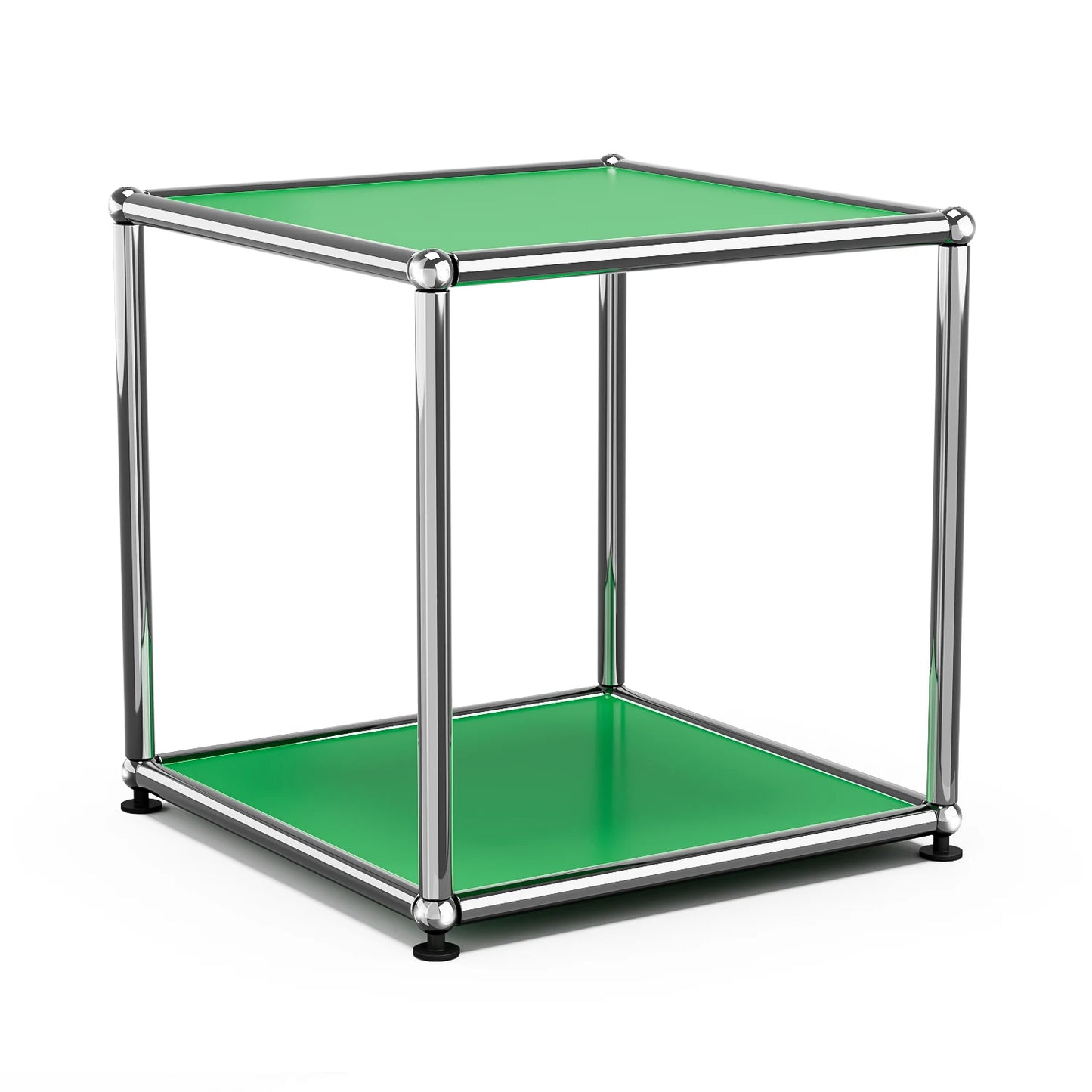 Furgle Modern Minimalist Side End Table With Metal Frame