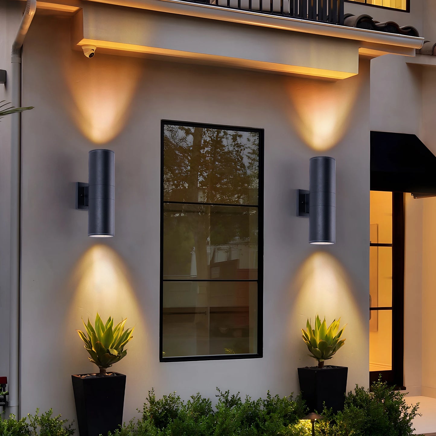 ARLGSITE IP65 Outdoor Wall Light 2 Pack E26 Aluminum Sconce