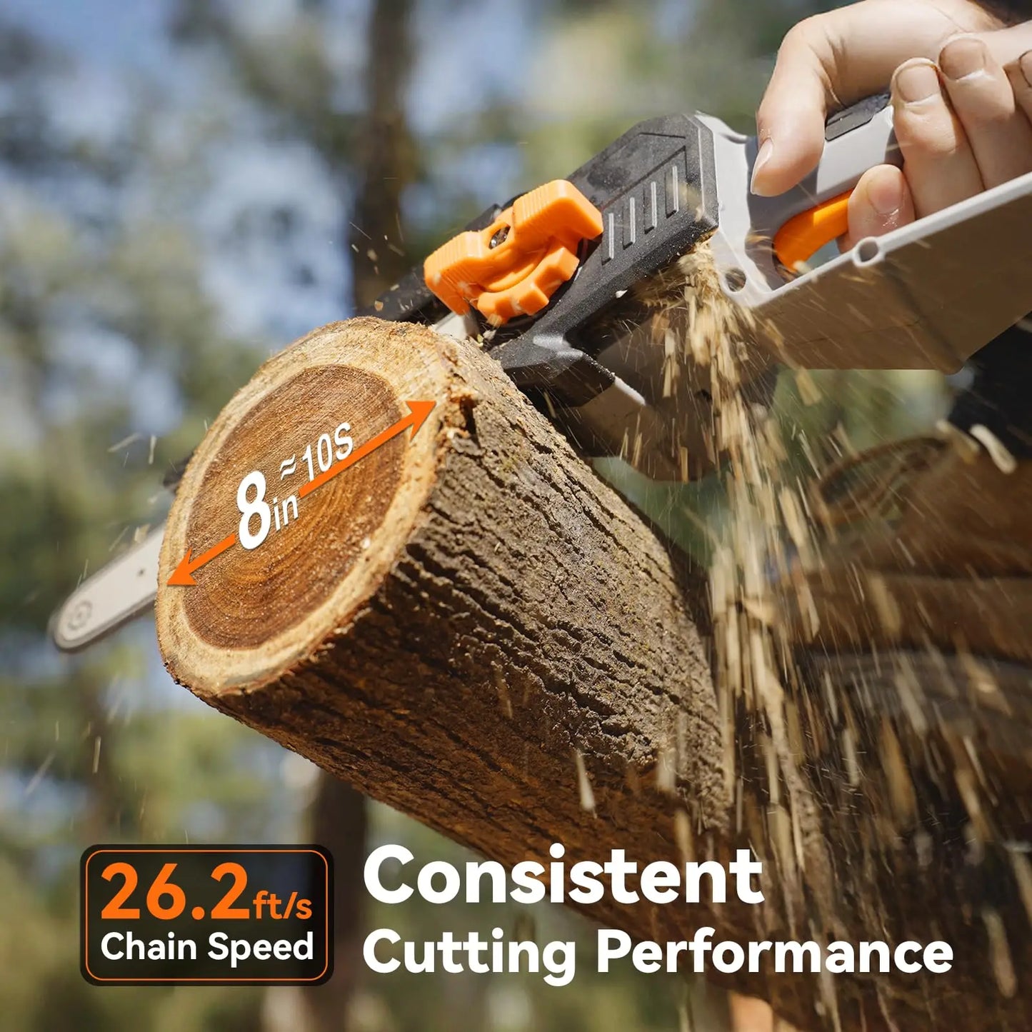 TaskStar Extendable Pruning Saw With Dual 4000mAh Batteries