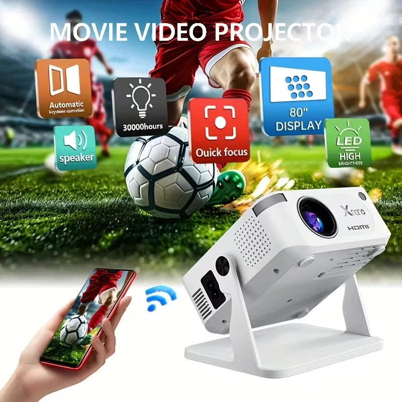 XNANO HA109 Mini Projector Android 11 WiFi 6 BT5.0