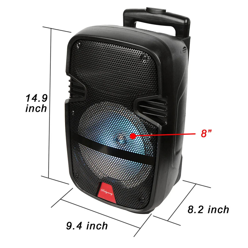 CURUK 3000W Wireless Portable Party Bluetooth Speaker With Microphone
