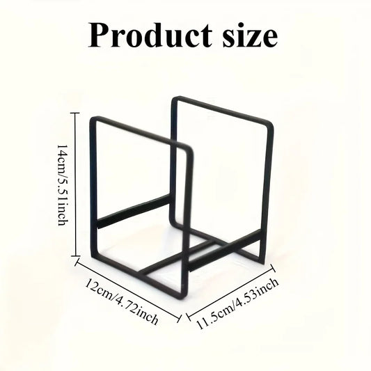 Space Saving Stainless Steel Dish Rack For Plates And Lids
