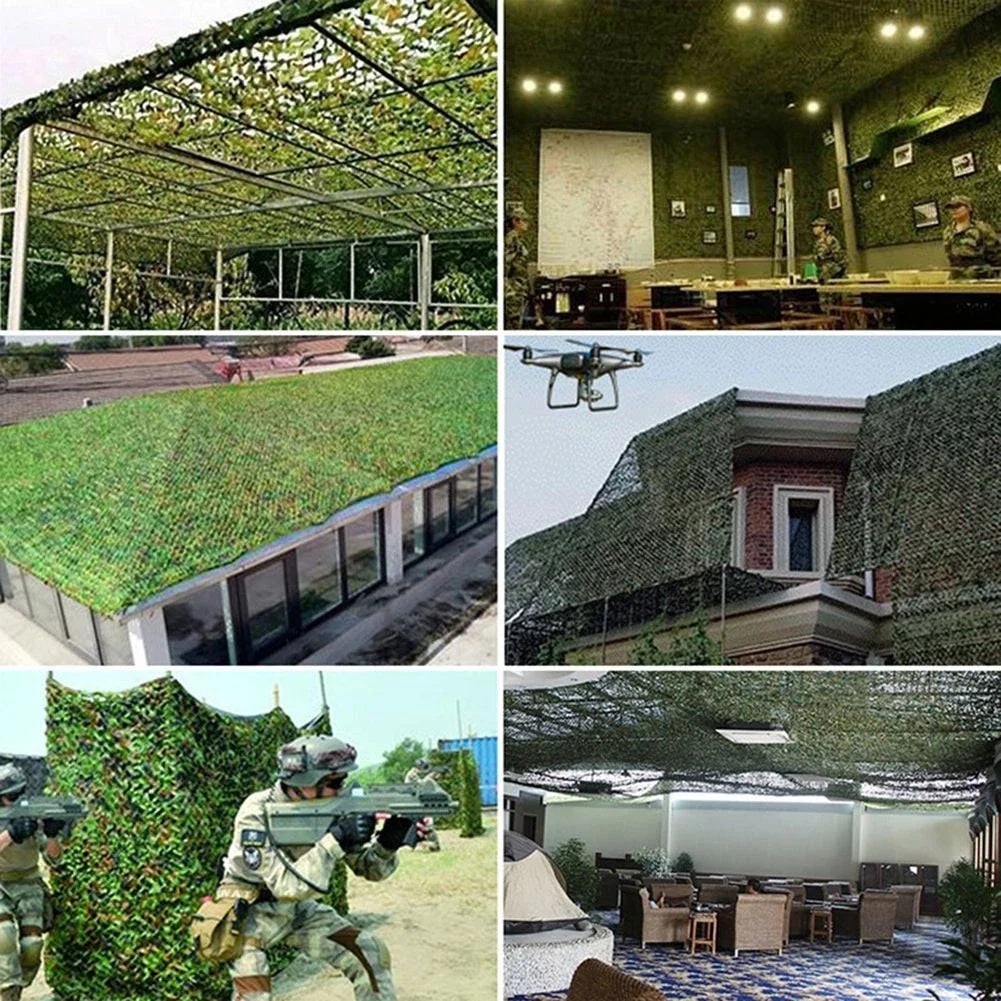 Camouflage Netting Sunshade For Outdoor Camping And Hunting