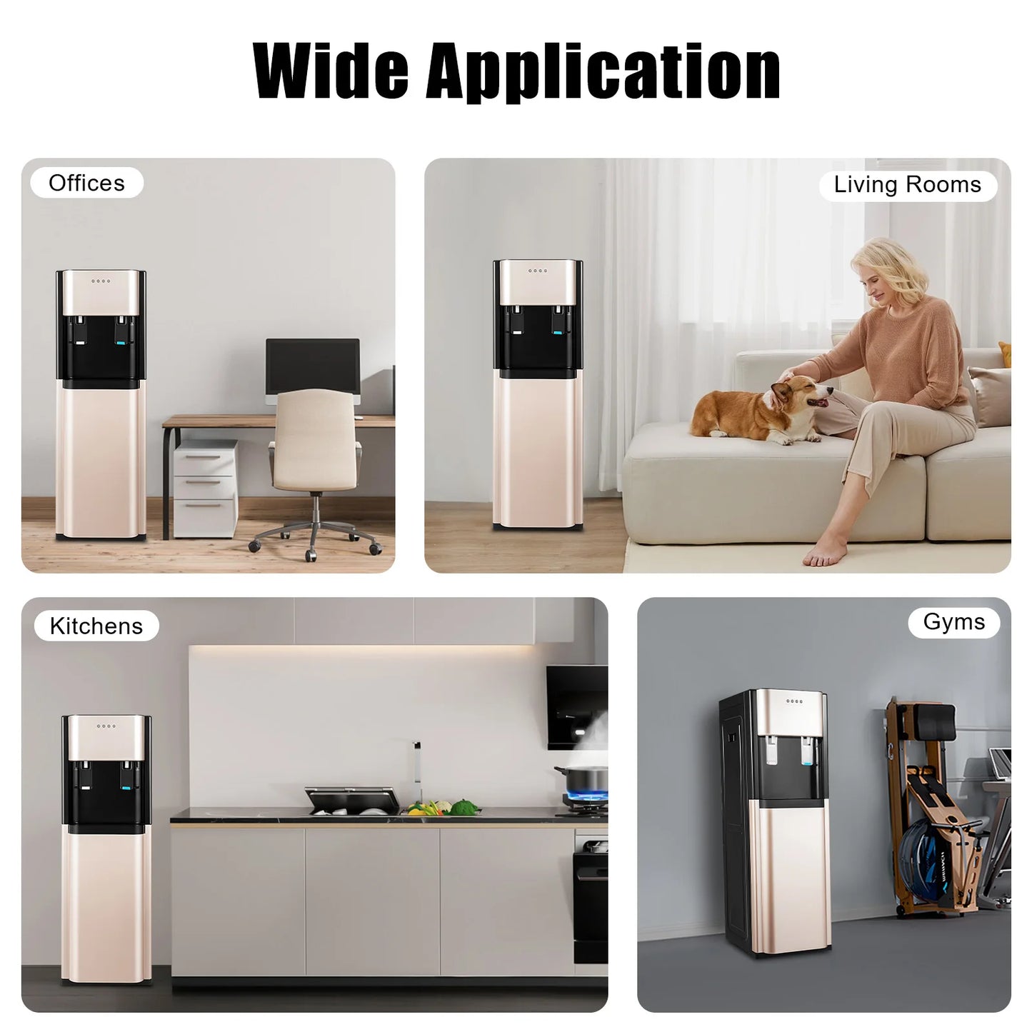 Sweetmile Bottom Loading Electric Water Dispenser Heating And Cooling