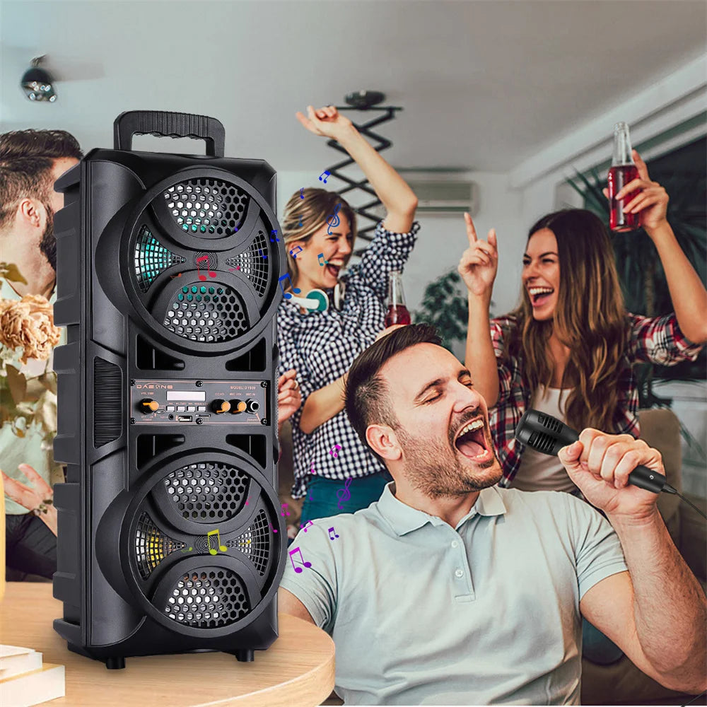 CURUK 3000W Portable Bluetooth Speaker Subwoofer Bass System