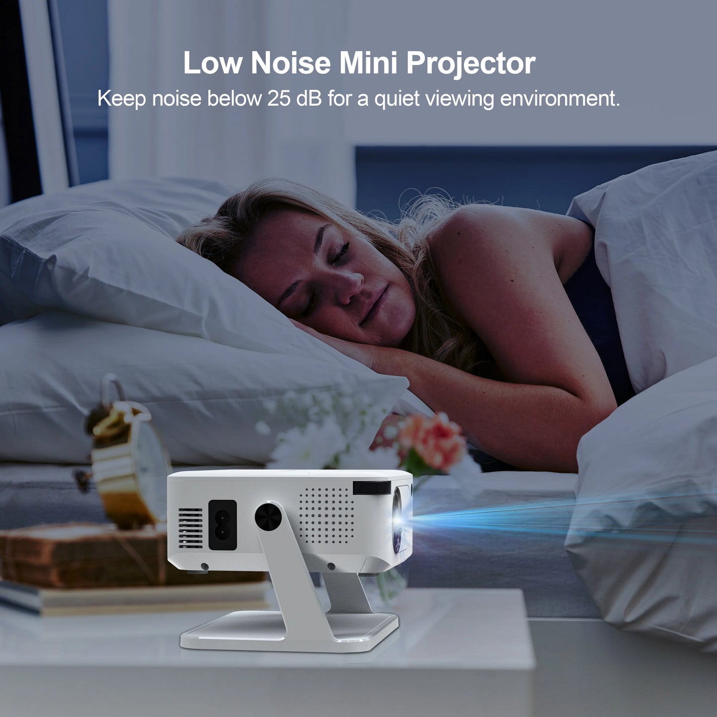 XNANO HA109 Mini Projector Android 11 WiFi 6 BT5.0