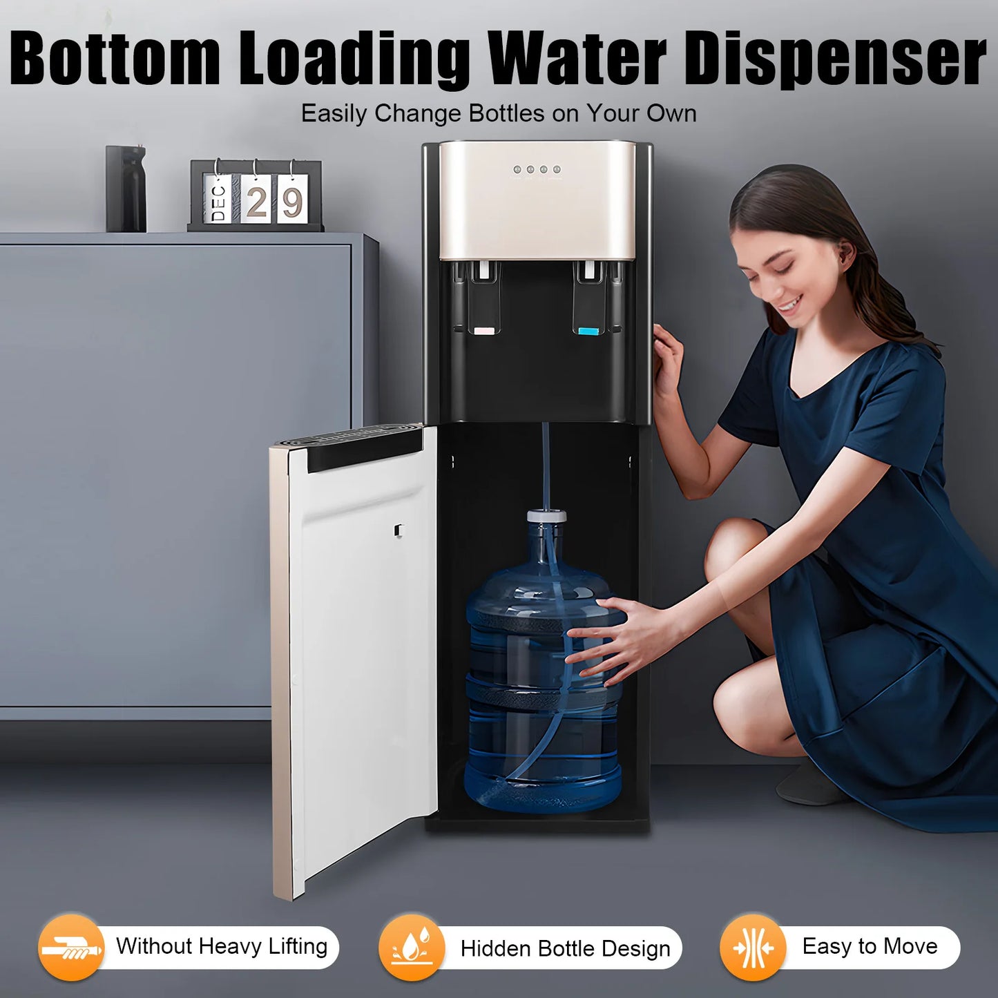 Sweetmile Bottom Loading Electric Water Dispenser Heating And Cooling