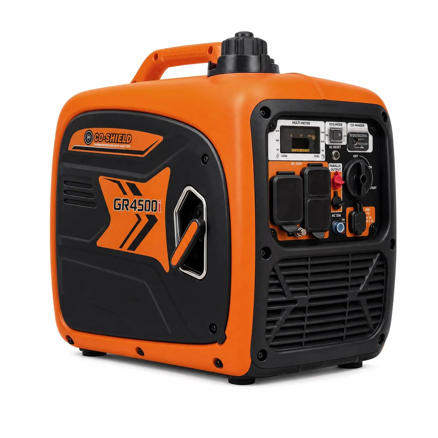 HiMISS 4500W Portable Inverter Generator For Home RV CO Sensor
