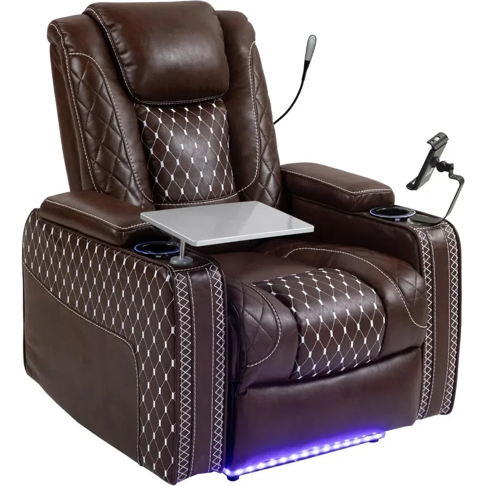 Power Zero Gravity Recliner Chair With USB Ports And Cupholders