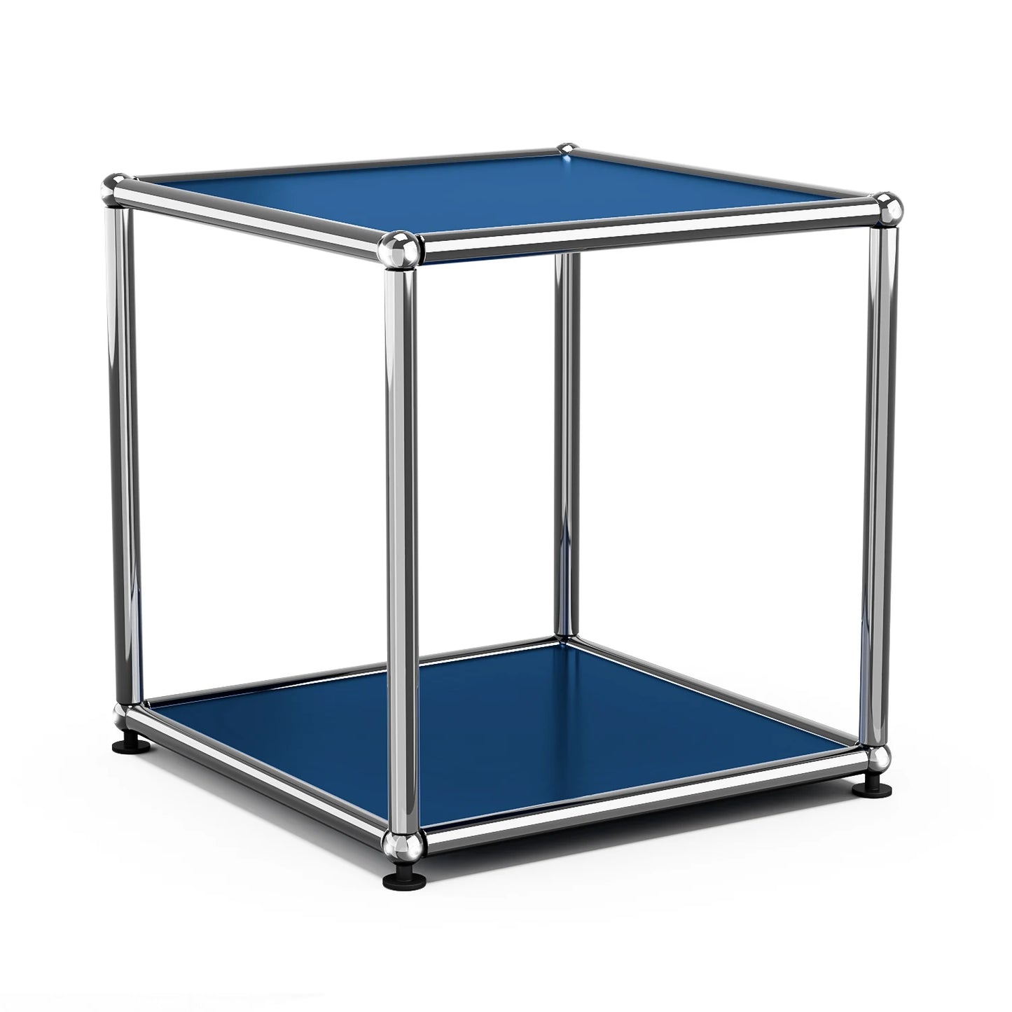 Furgle Modern Minimalist Side End Table With Metal Frame