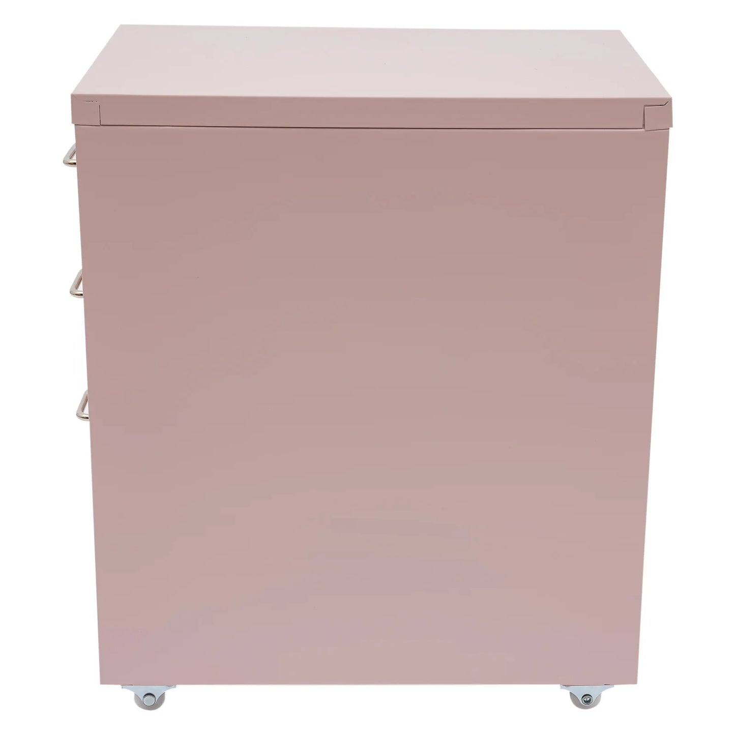 Three Drawer Vertical File Cabinet With Lock Metal Office Storage