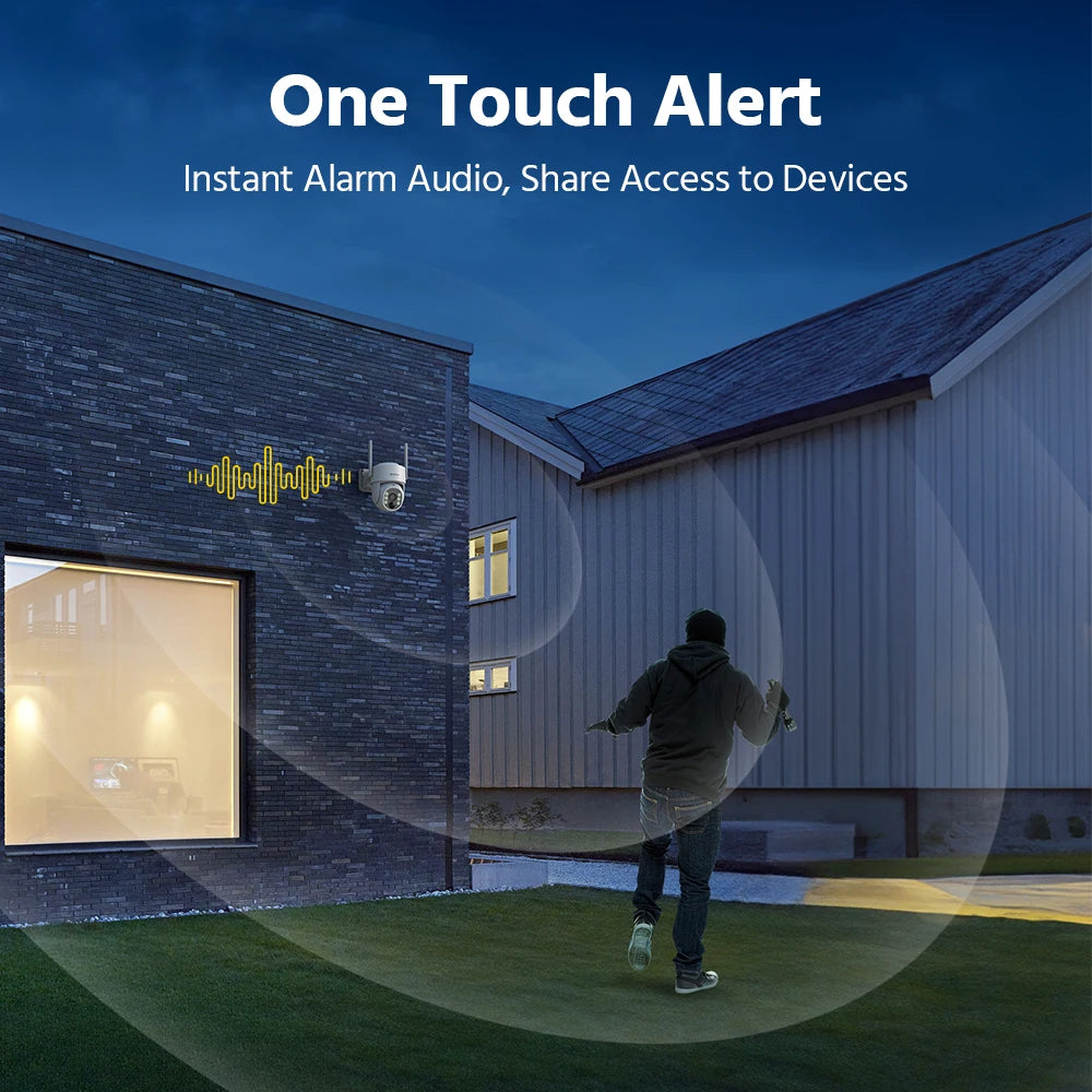 ANNKE 4MP Wireless Security Camera System 4 Channel NVR IP65